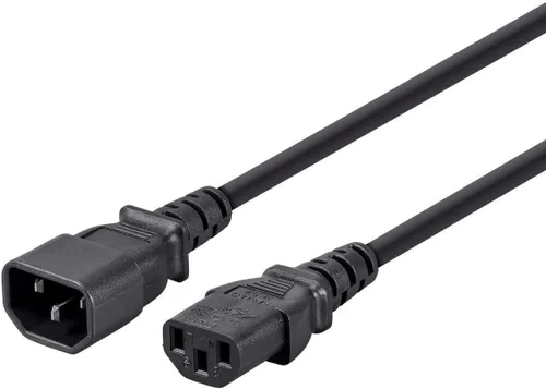 Miniatura 10 de Monoprice 124190 Cable de extensión, 1 pie, negro