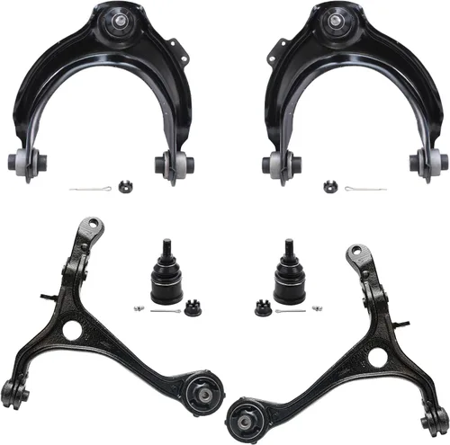 Miniatura 92 de Detroit Axle - Kit de extremo delantero para Chrysler 300 Dodge Charger Challenger 2011-2023, 2 brazos de control inferiores traseros 2 varillas