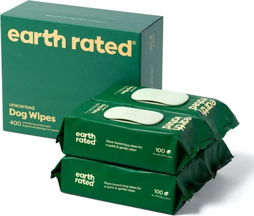 Miniatura 15 de Earth Rated XL - Toallitas para mascotas para perros y gatos, limpieza hipoalergénica y sin perfume de 3 en 1, desodorizante e hidratante extra