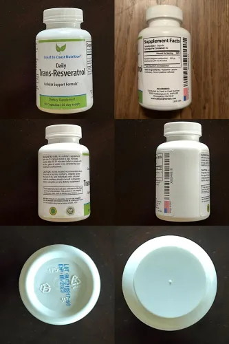 Miniatura 9 de Suplemento Trans Resveratrol - Cápsulas orgánicas - Suplementos para mujeres y hombres, antioxidante natural, suplemento de polifenoles - 60