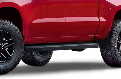 Miniatura 19 de APS Estribos negros compatibles con Chevy Silverado GMC Sierra 1500 2019-2026 Crew Cab y 2500 HD 3500 HD 2020-2026