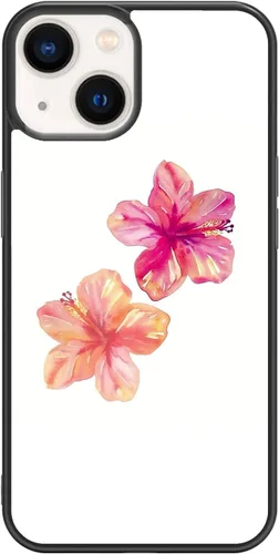Miniatura 235 de Funda de teléfono de playa de verano a prueba de golpes y protectora con hibisco, bonitas fundas de teléfono para iPhone XR jamaica (Hibiscus Flower)