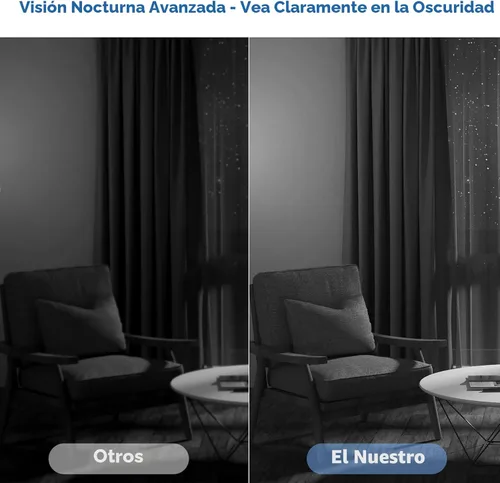 Miniatura 3 de HiSpyCam Cámara de seguridad WiFi Full HD 1080p - Cámara inalámbrica para niñera