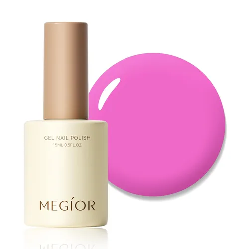Miniatura 83 de MEGIOR Esmalte de uñas de gel blanco de 0.5 fl oz, color blanco antiguo, secado con luz UV, esmalte de gel francés, arte de uñas, salón de manicura