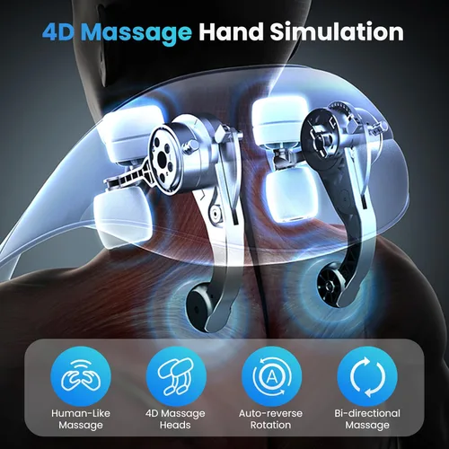 Miniatura 3 de COMFIER Masajeador de cuello inalámbrico y masajeador de espalda