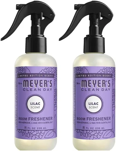 Miniatura 23 de Mrs. Meyer's Clean Day - Ambientador en espray, atomizador sin aerosol infundido con aceites esenciales, albahaca, 8 onzas líquidas