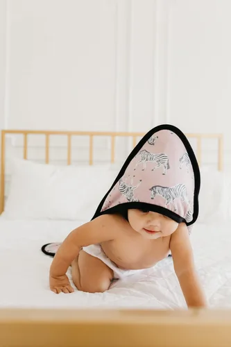 Miniatura 3 de Copper Pearl Toallas de baño con capucha, toallas de baño con capucha, bolsillos y diseños geniales, ideales para regalar y hacer que la hora