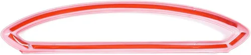 Miniatura 7 de YIWANG ABS Fibra De Carbono De La Consola Interior Del Coche De La Salida De Aire De La Ventana Del Marco De La Ventana Pegatina Para Subaru BRZ Rojo
