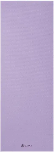 Miniatura 8 de Gaiam - Esterilla de yoga de calidad superior de 5mm, lisa, gruesa y antideslizante para todo tipo de ejercicios de yoga, pilates y gimnasia