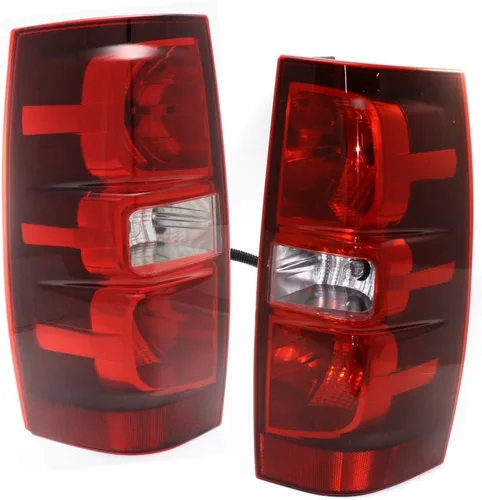 Miniatura 7 de KarParts360 Para Chevy Tahoe 2007-2014 Conjunto de luz trasera lado del conductor con bombillas reemplaza GM2800196 25862701