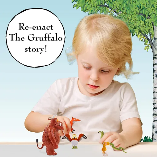 Miniatura 2 de ¡Wow! PODS Stuff La historia de Gruffalo Pack familiar para jugar con mini figuras Set oficial de personajes de juguete de la colección de libros