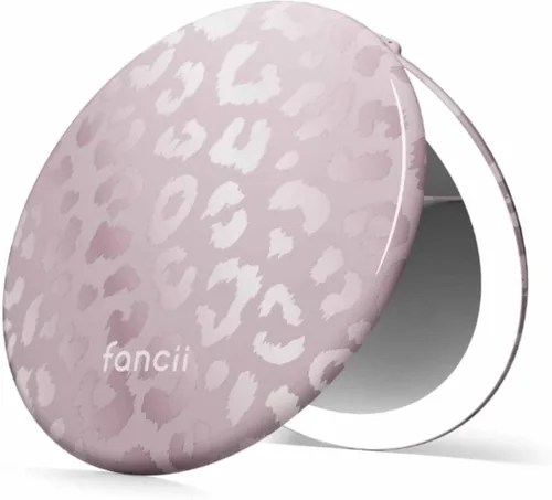 Miniatura 26 de Fancii Taylor espejo de maquillaje de viaje con luz LED, recargable, aumento 10x/1x, sistema de iluminación Tru-Glow, XL grande de 5 pulgadas