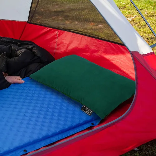 Miniatura 4 de Gold Armour Almohada de espuma viscoelástica para campamento, compactas compresibles para mochileros, hamacas y viajes para niños y adultos,