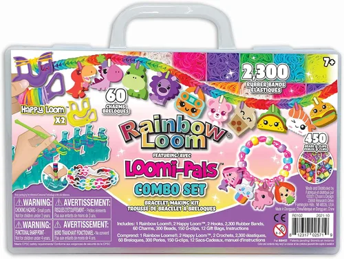 Miniatura 2 de Rainbow Loom Combo con dijes Loomi-Pals y el original R0001