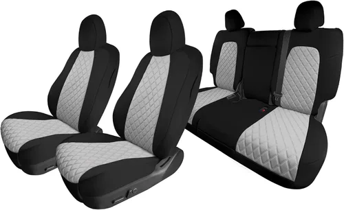 Miniatura 11 de FH Group Fundas de asiento de automóvil de ajuste personalizado hechas específicamente para Tesla Model Y Ultraflex 2020-2025, fundas de asiento