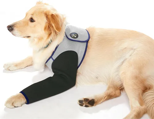 Miniatura 7 de Coodeo - Traje de recuperación para perros, alternativa al collar con cono, manga de recuperación para perros resistente a las abrasiones, lavable
