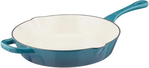 Miniatura 6 de Crock-Pot Cacerola de Hierro Fundido Esmaltado Europeo de 3 Cuartos con Tapa – Rojo Degradado, Utensilios de Cocina Duraderos Aptos para Horno