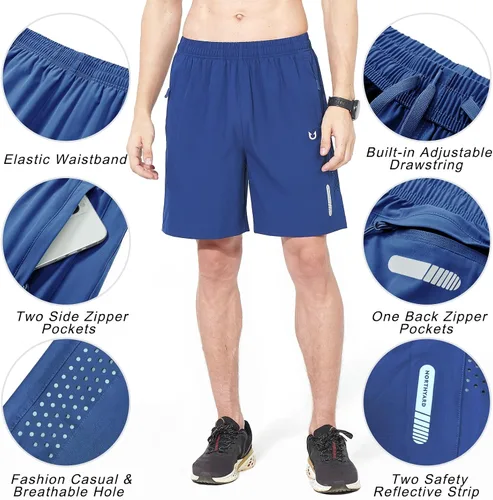 Miniatura 361 de NORTHYARD - Pantalones cortos deportivos para correr para hombres, ligeros, de secado rápido, 7, 5 o 9 pulgadas, para senderismo, deportes, gimnasio