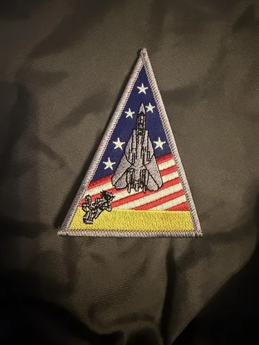Miniatura 5 de F-14 Tomcat Triangle Patch - con gancho y bucle, 4
