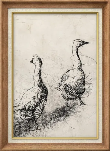 Miniatura 71 de SIGNWIN Arte de marco de alta calidad, elegante, vintage, ilustraciones de dibujo de árbol, arte fino, arte tradicional icónico para sala de estar