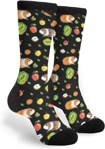 Miniatura 17 de Calcetines de tubo divertidos para hombres y mujeres, calcetines deportivos casuales para hombre y mujer
