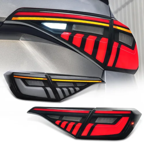 Miniatura 11 de Archaic Luces traseras compatibles con Civic de 11ª generación 2022-2025 Honda Civic Sedan, con animación DRL/señal de giro secuencial, par
