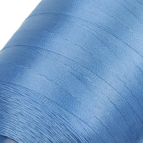 Miniatura 5 de uxcell Hilo de coser de poliéster extrafuerte de 1312 yardas, hilo de tapicería de 210D/0.013 in para costuras manuales y a máquina (azul)