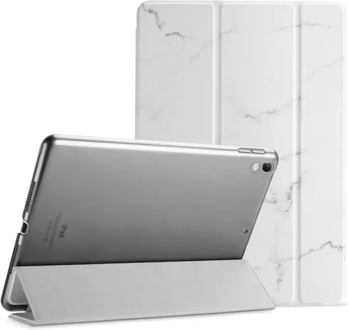 Miniatura 19 de ProCase Funda Inteligente para iPad Air de 10,5" 3ª Generación 2019 / iPad Pro 2017, Funda Delgada con Soporte con Parte Trasera Translúcida Negro