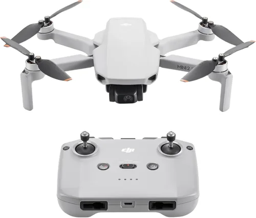 DJI Mini 2 SE, dron mini liviano con video QHD, transmisión de video máxima de 10 km, tiempo de vuelo de 31 minutos, menos de 249 g, retorno