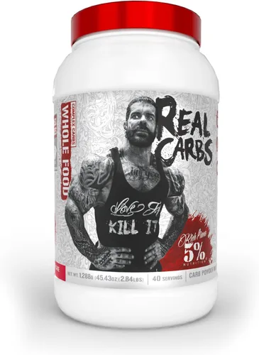 Miniatura 8 de 5% Nutrition Rich Piana - Carbohidratos reales con polvo de carbohidratos complejos alimenticios reales, energía glucémica baja de larga duración
