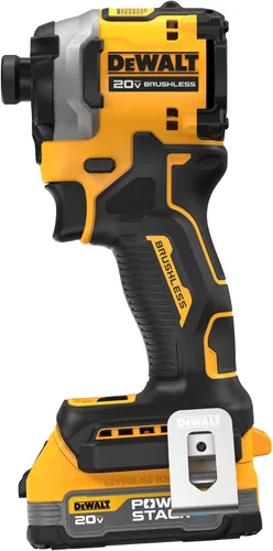 Miniatura 5 de DEWALT Kit de taladro de impacto inalámbrico ATOMIC de 20 V, 1/4 de pulgada, batería y cargador incluidos (DCF850E1)