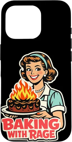 Miniatura 20 de Baking with Rage Retro 1950s Housewife Pop Art Humor Case for iPhone 17