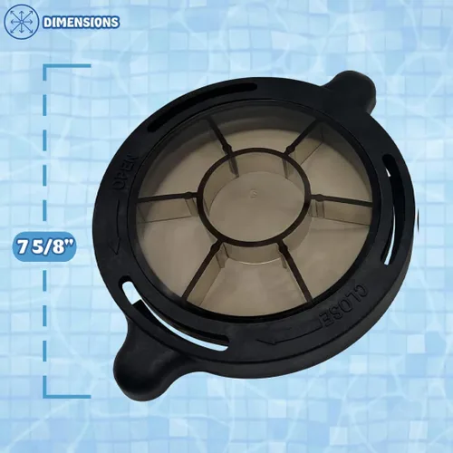 Miniatura 2 de Poolzilla Cubierta de repuesto para cesta de bomba de piscina, compatible con bombas de piscina Splapool sobre el suelo y en el suelo, viene