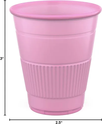 Miniatura 10 de Vasos desechables Paquete de 50 Vasos de plástico de 5 onzas, tazas de baño pequeñas perfectas como medicina, agua, enjuague, enjuague bucal