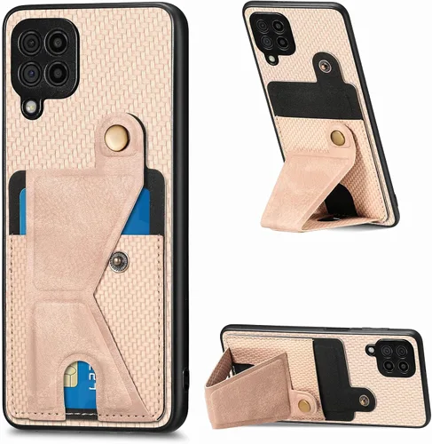 Miniatura 39 de Funda para Xiaomi Poco M5s 4G, Funda para Redmi Note 10 4G / Note 10S 4G / Note 11 SE (India) Funda de cuero PU ranuras para tarjetas Soporte