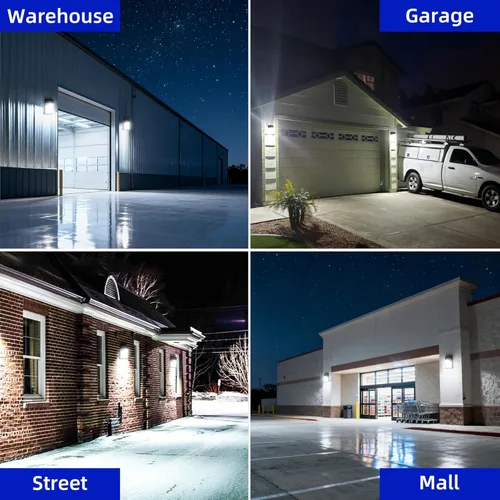 Miniatura 5 de hykolity Paquete de luz LED de actualización de 30 W con fotocélula fotográfica, 3450 lúmenes, 5000 K, luz diurna del atardecer al amanecer, 120 V