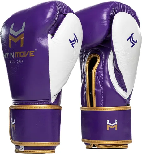 Miniatura 18 de HIT N MOVE Guantes de boxeo All Day Pro Balance con gancho y bucle, guantes de boxeo para hombre, equipo de boxeo, guantes de entrenamiento