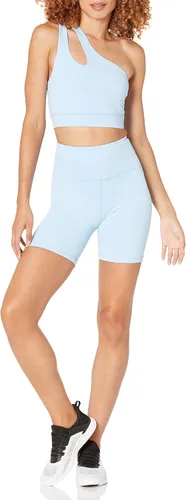 Miniatura 3 de The Drop Lorrie - Pantalón corto de ciclismo de tiro alto para mujer