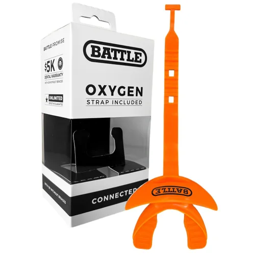 Miniatura 16 de Battle protector bucal con correa conectada, para labios, con oxígeno, 2.5