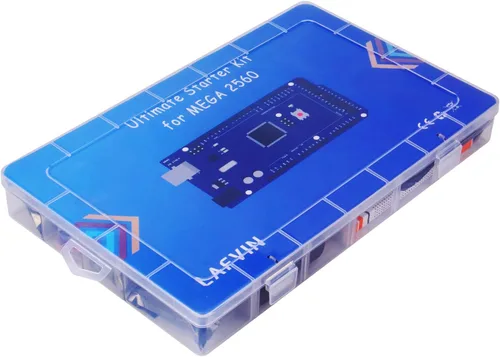 Miniatura 2 de LAFVIN Kit de inicio de proyecto Mega 2560 para Mega328 Nano con tutorial compatible con Arduino IDE