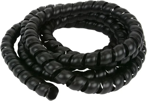 Miniatura 12 de TEMCo ST0480-5/8" Manguera Hidráulica Envoltura Espiral Cubierta Protectora de Alambre de 10 pies Organizador de Cable de Guardia - 1 AÑO DE GARANTÍA