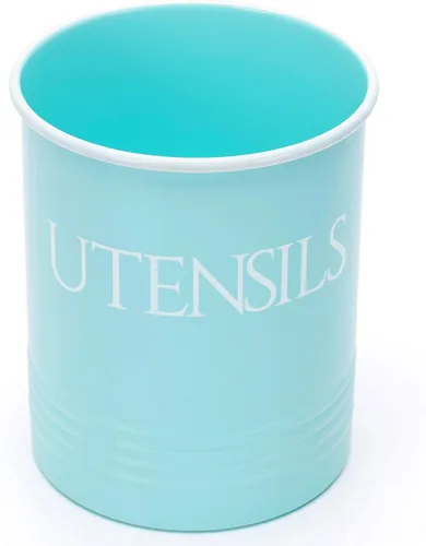 OUTSHINE Soporte para utensilios de cocina, menta | Decoración de cocina de granja para mostrador | Organizador de vajillas | Organizador de