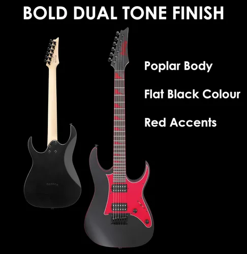 Miniatura 2 de Ibanez GRG131DX - Negro Mate