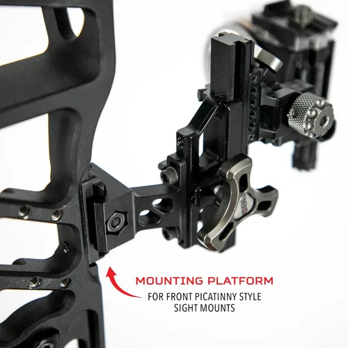 Miniatura 4 de CBE Adaptador de montaje Picatinny Se adapta a cualquier arco de montaje en foto Ajuste del primer eje Diseño ambidiestro Compatible con CBE