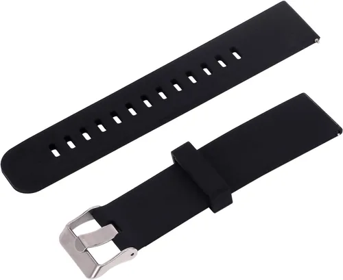 Correa de silicona para Samsung Galaxy Gear 2 R380, Neo R381, Live R382, LG G Watch W100/W110/W150, Asus Zenwatch y Pabble Time Ticwatch Smart Watch