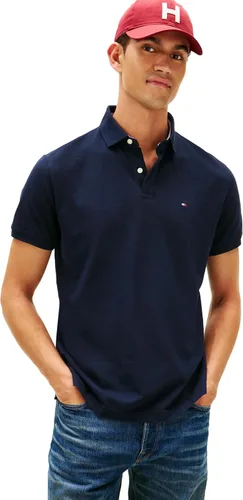 Tommy Hilfiger Polo de piqué de algodón de manga corta para hombre en ajuste regular