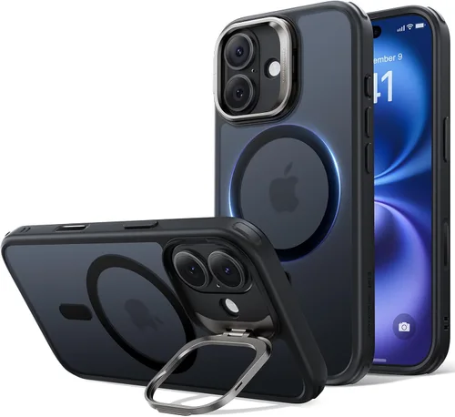 Miniatura 67 de ESR Funda para iPhone 14 Pro Max, Compatible con MagSafe, Funda Transparente para Teléfono con Soporte Stash Integrado para iPhone 14 Pro Max