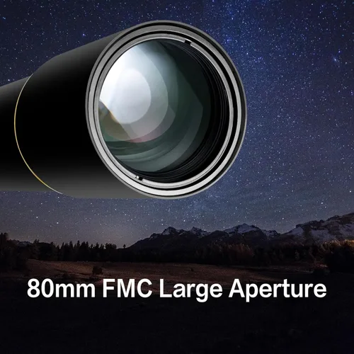 Miniatura 2 de Telescopios para adultos Astronomía, 3.150 in de apertura 35.433 in telescopio refractor profesional para niños y principiantes, telescopio de viaje
