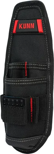 Miniatura 7 de KUNN Soporte de herramientas de construcción Pequeña bolsa de herramientas de electricista para cinturón de herramientas Rojo-2 paquetes
