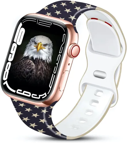 Miniatura 8 de Correa deportiva compatible con correas de Apple Watch de 1.93, 1.77, 1.73, 1.65, 1.61, 1.57, 1.49 y 1.45 pulgadas para mujeres, de silicona